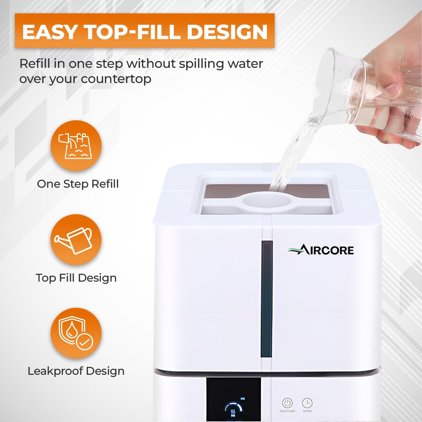 AIRCORE 5L Ultrasonic Cool Mist Humidifier