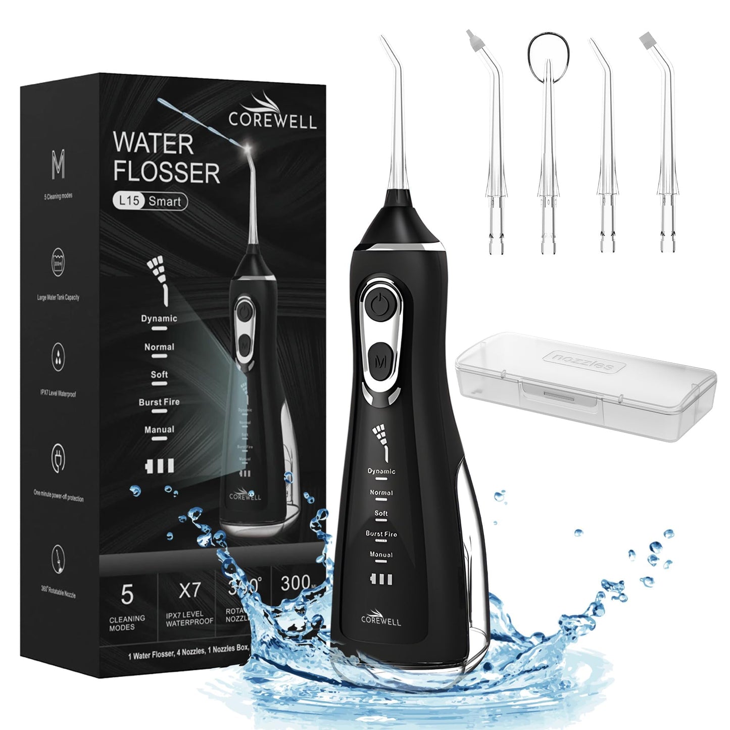 COREWELL Cordless Water Flosser