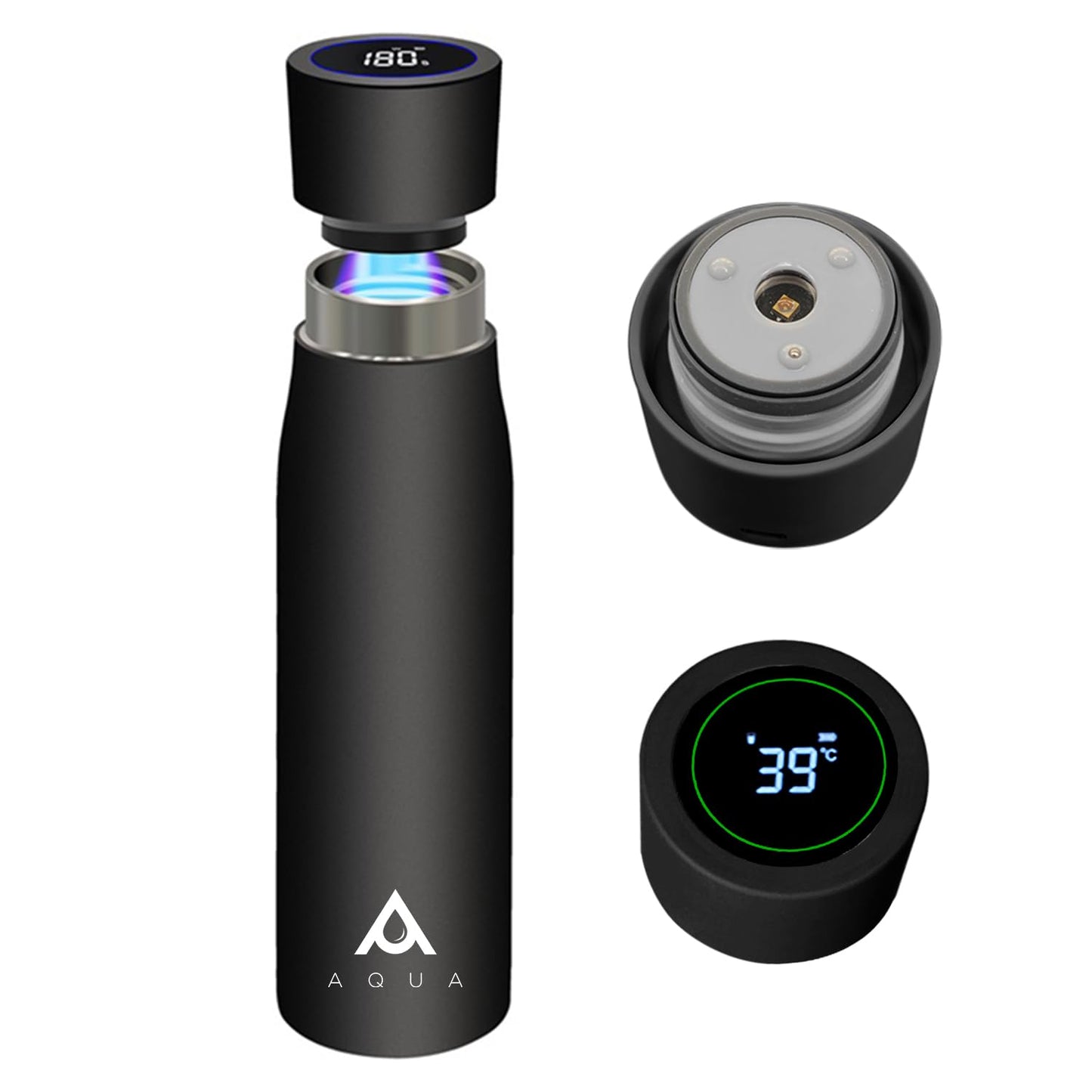 Aventra Smart UV Self-Cleaning Water Bottle